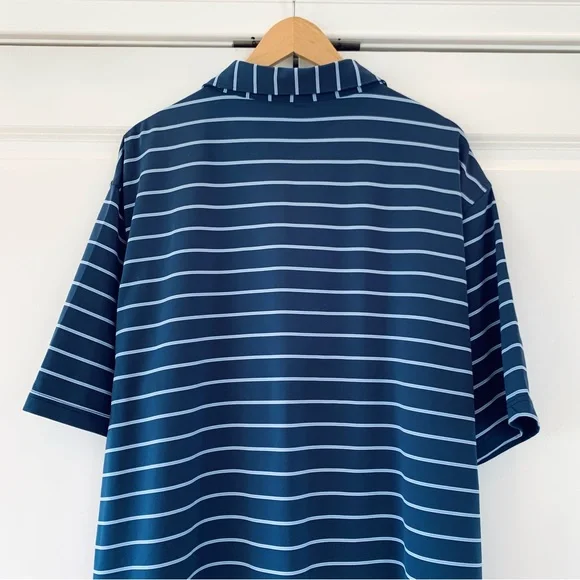 Peter Millar Summer Comfort Polo Shirt Golf Bull Skull Texas Longhorn Size XXL
